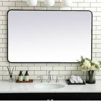 RE/FINE™ Sabine Metal Rounded Rectangle Wall Mirror & Reviews 
